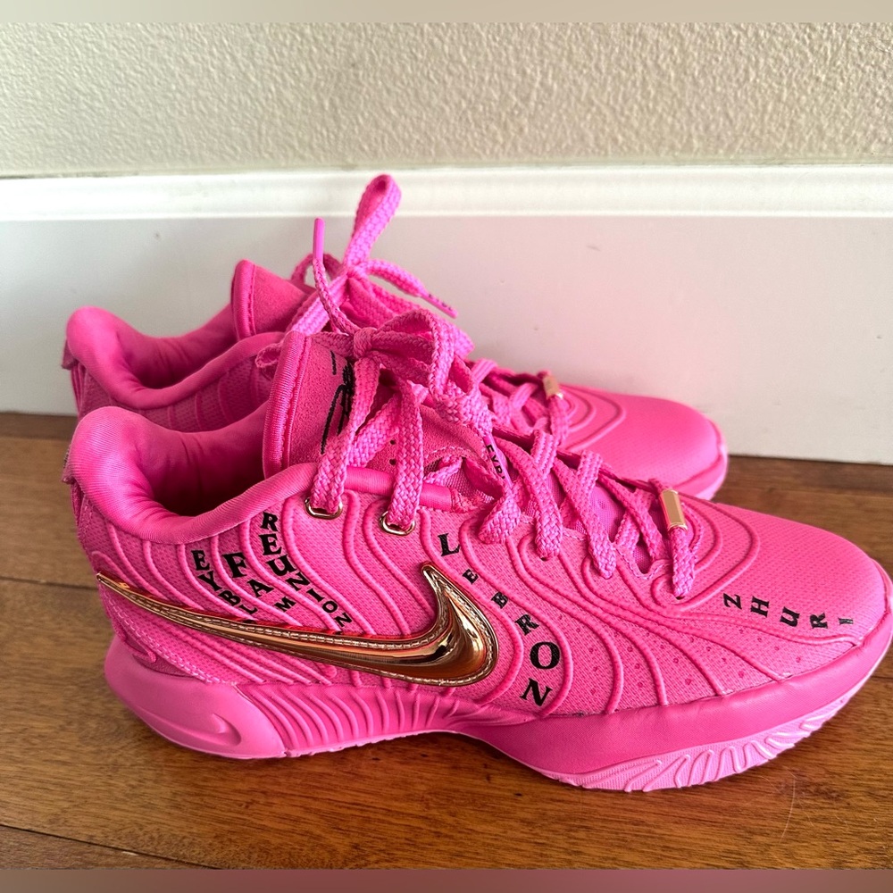 Nike LeBron 21 Next Nature 'EYBL Nationals Pink Basketball Shoes Men 7 Women 8.5